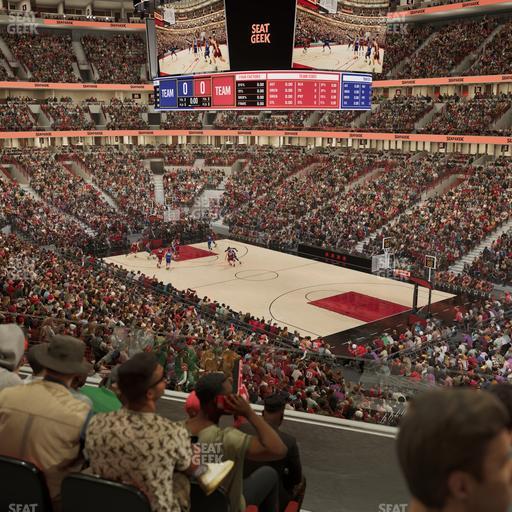 United Center - Section 213 A Seat View