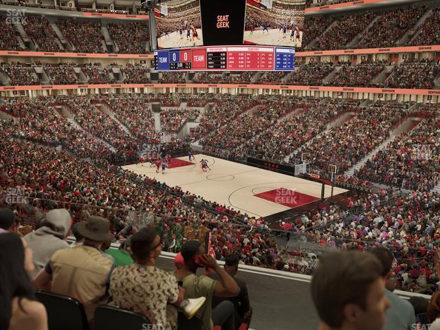 United Center - Section 213 A Seat View United Center - Section 213 A Seat View