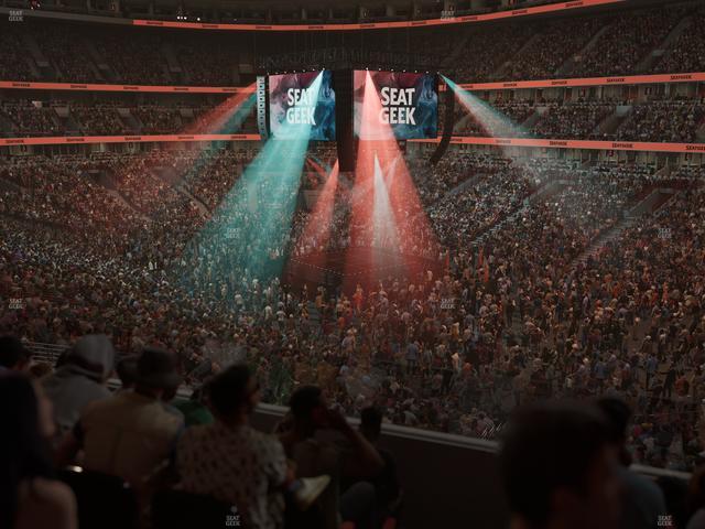 United Center - Section 213 A Seat View