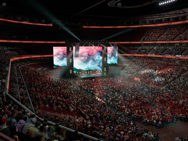 United Center - Section 213 Seat View United Center - Section 213 Seat View