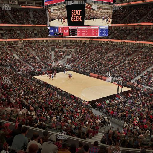 United Center - Section 213 Seat View