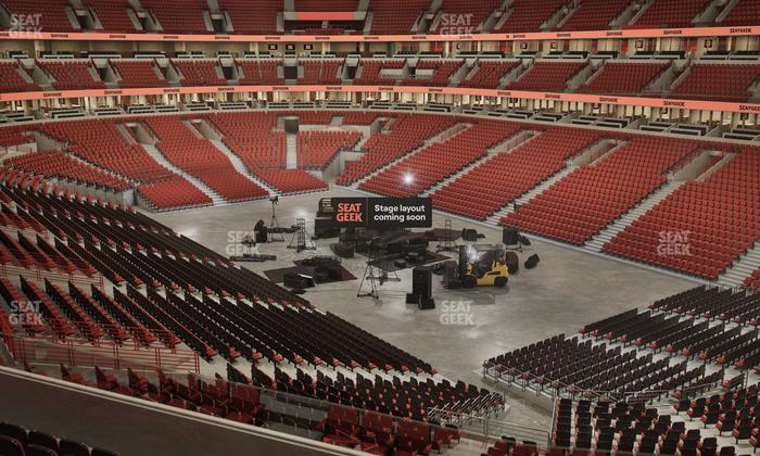 United Center - Section 213 Seat View