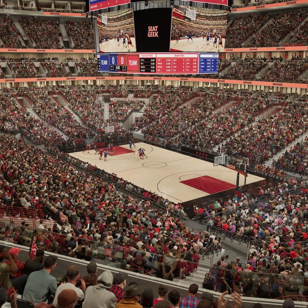 United Center - Section 213 Seat View
