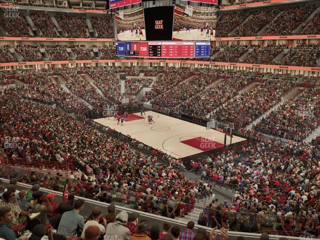 United Center - Section 213 Seat View United Center - Section 213 Seat View