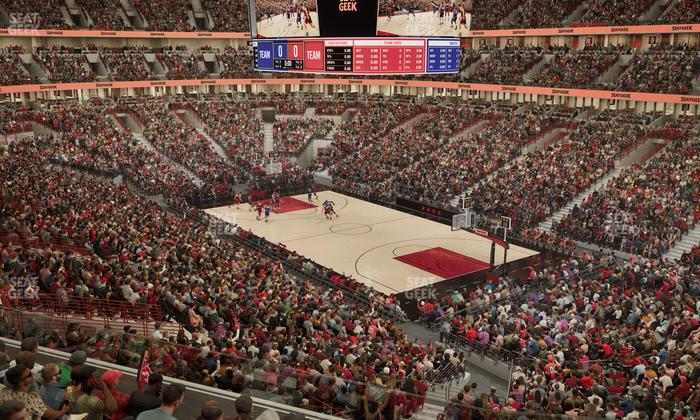 United Center - Section 213 Seat View