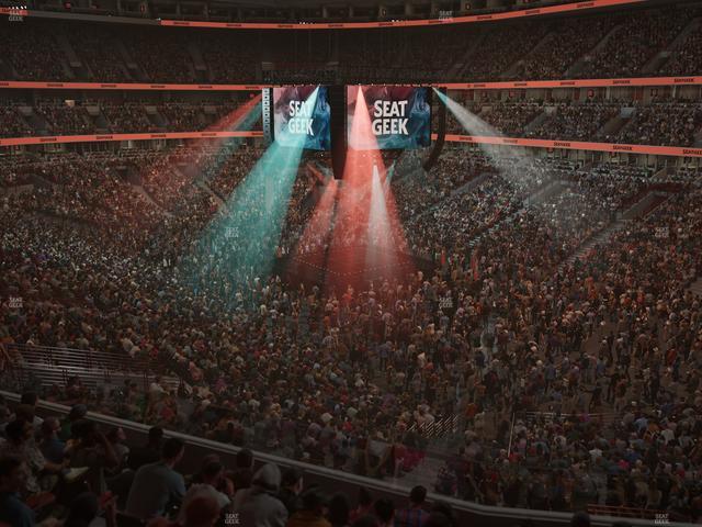 United Center - Section 213 Seat View