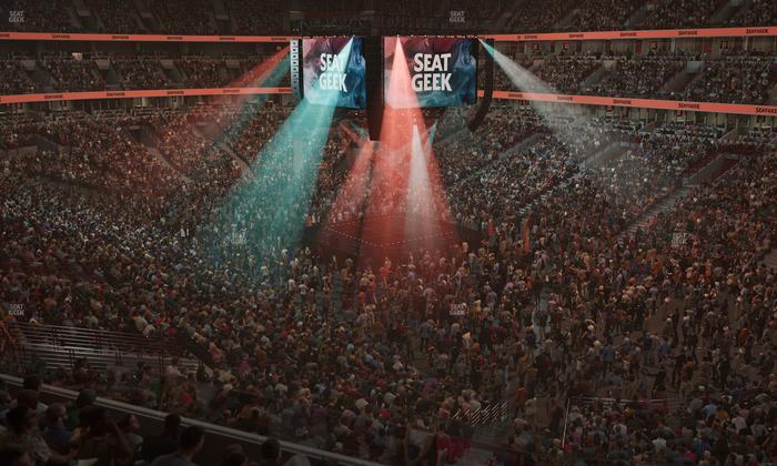 United Center - Section 213 Seat View