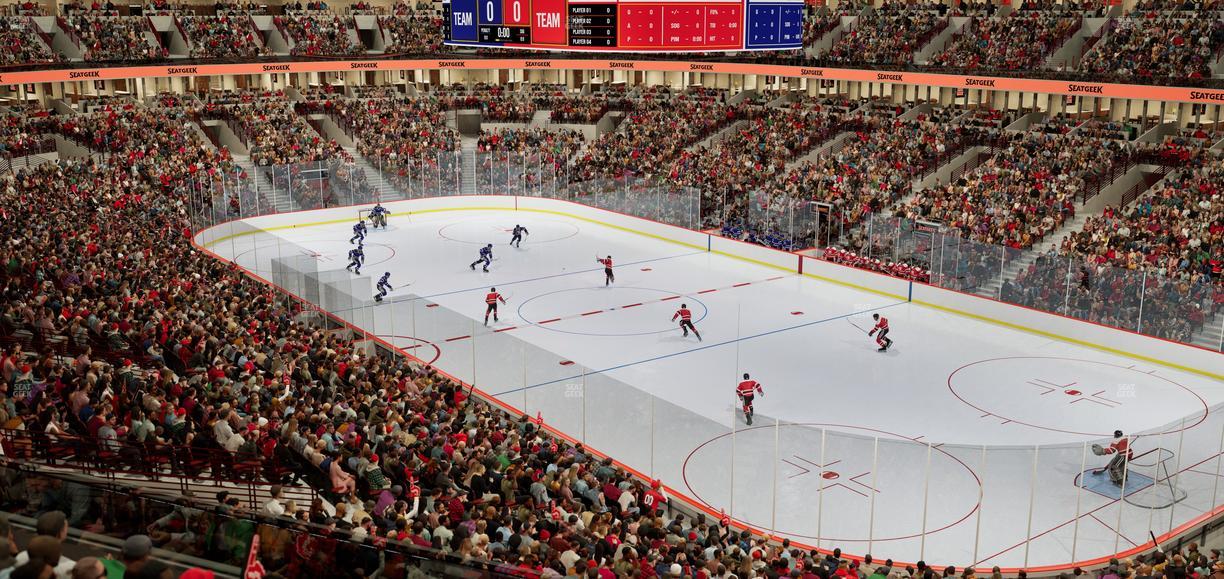 United Center - Section 213 Seat View