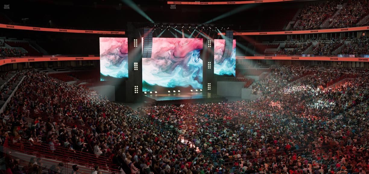 United Center - Section 213 Seat View