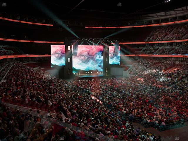 United Center - Section 213 Seat View