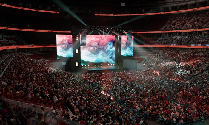United Center - Section 213 Seat View