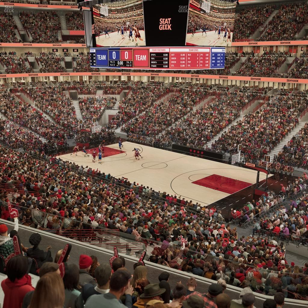 United Center - Section 214 Seat View