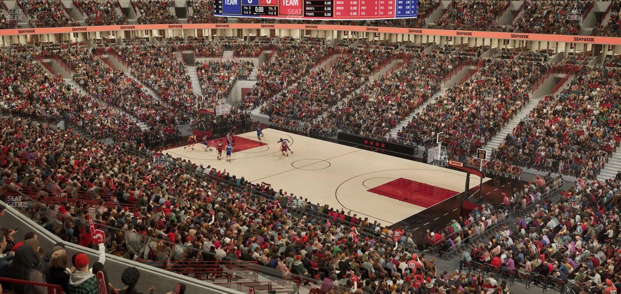 United Center - Section 214 Seat View