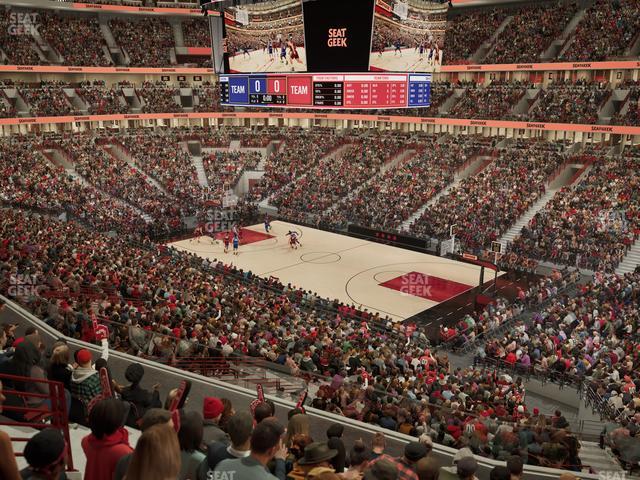 United Center - Section 214 Seat View United Center - Section 214 Seat View