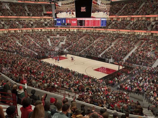 United Center - Section 214 Seat View