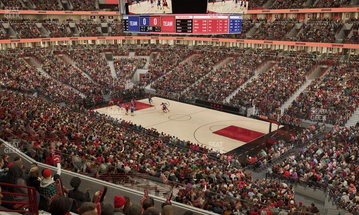 United Center - Section 214 Seat View