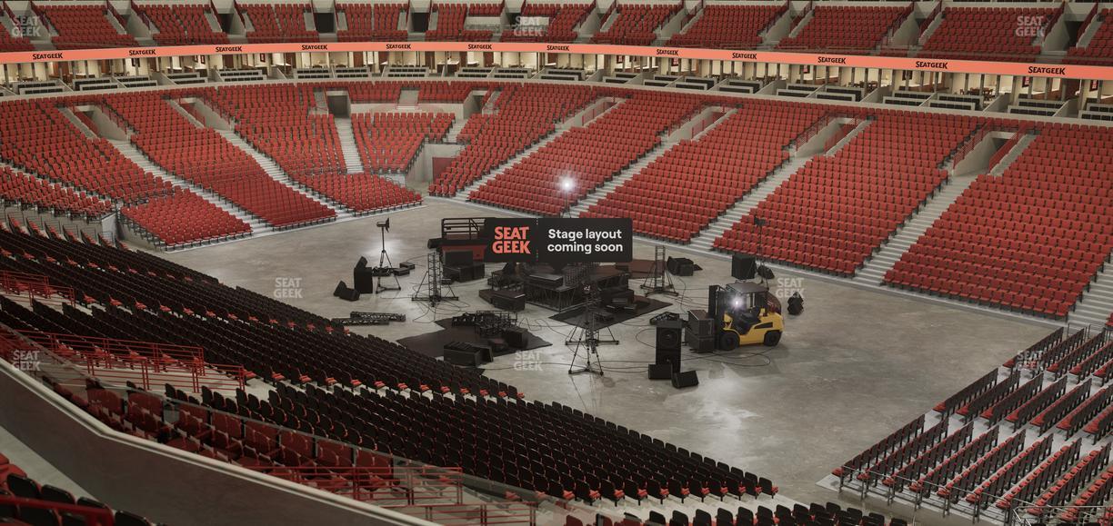 United Center - Section 214 Seat View