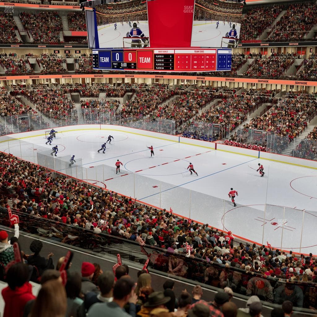 United Center - Section 214 Seat View
