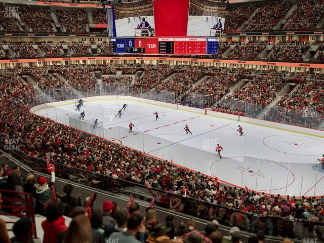 United Center - Section 214 Seat View