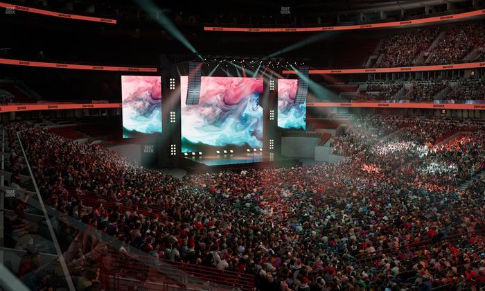United Center - Section 214 Seat View