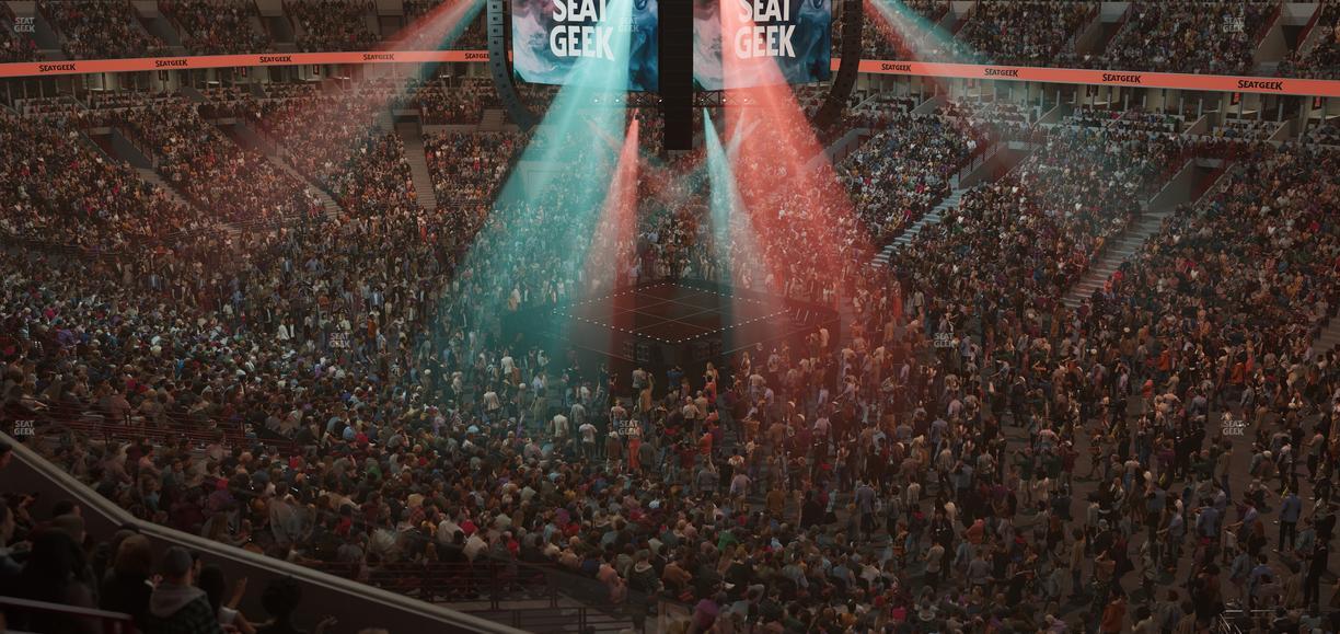 United Center - Section 214 Seat View