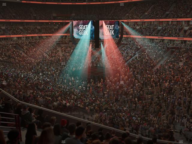 United Center - Section 214 Seat View