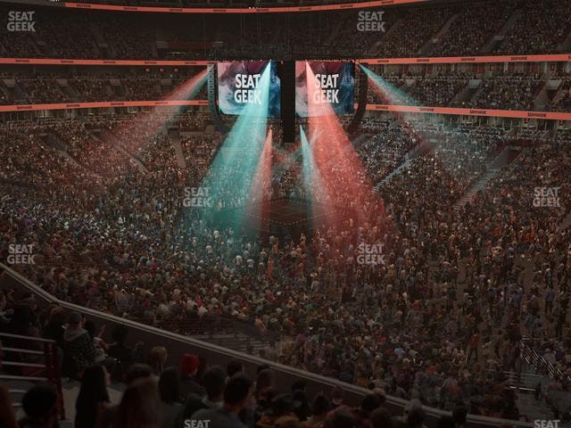 United Center - Section 214 Seat View United Center - Section 214 Seat View