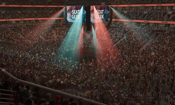 United Center - Section 214 Seat View