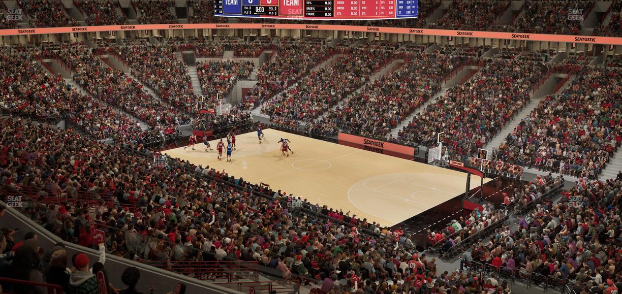 United Center - Section 214 Seat View