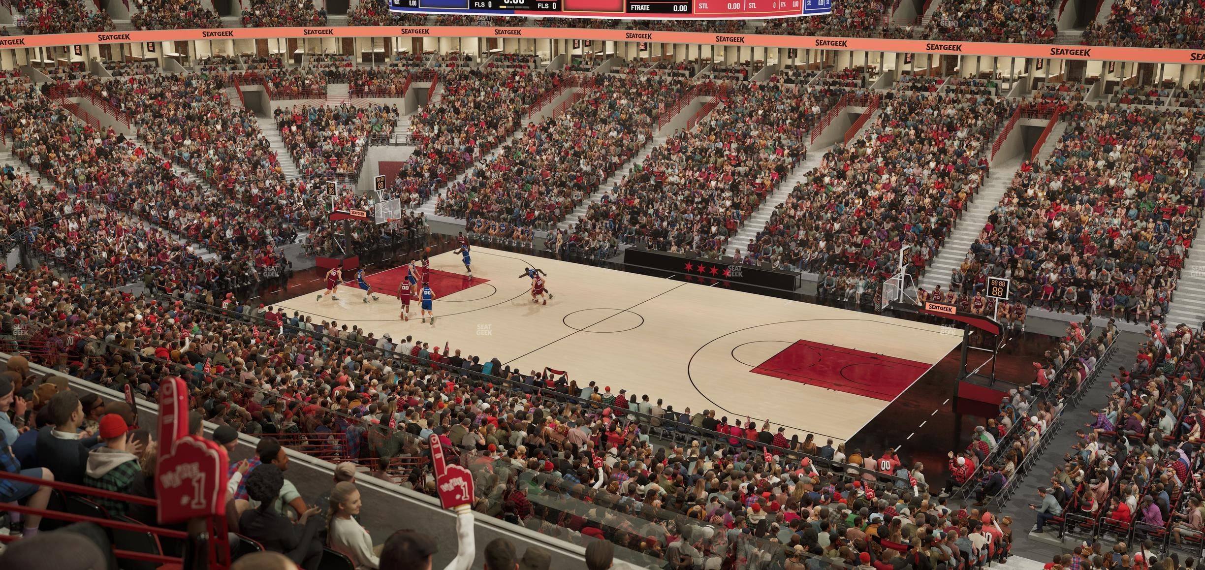 United Center - Section 215 Seat View
