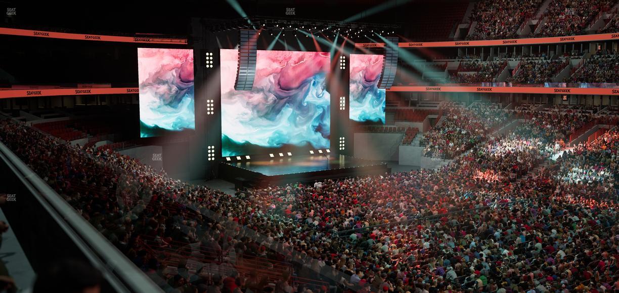 United Center - Section 215 Seat View