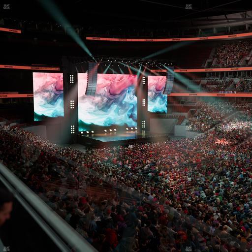 United Center - Section 215 Seat View