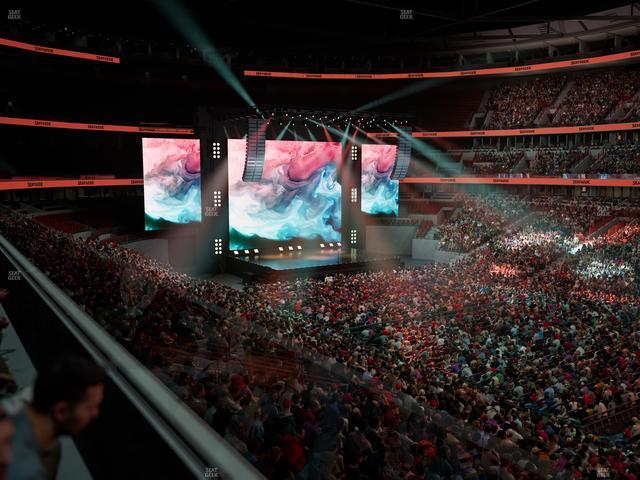 United Center - Section 215 Seat View