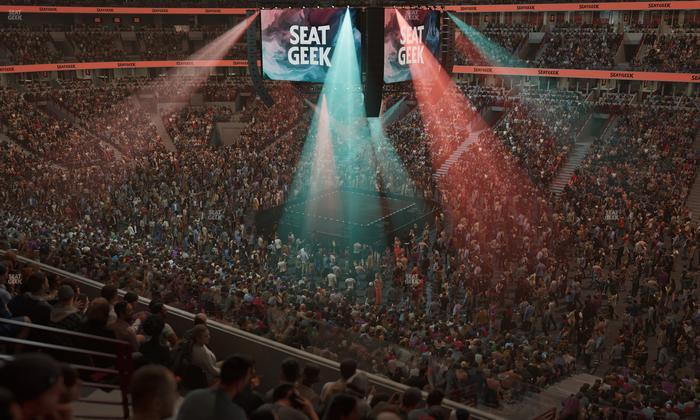 United Center - Section 215 Seat View