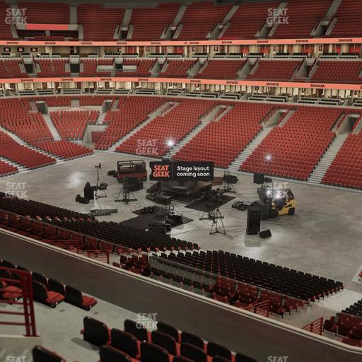 United Center - Section 215 Seat View