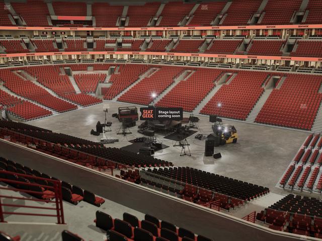 United Center - Section 215 Seat View United Center - Section 215 Seat View