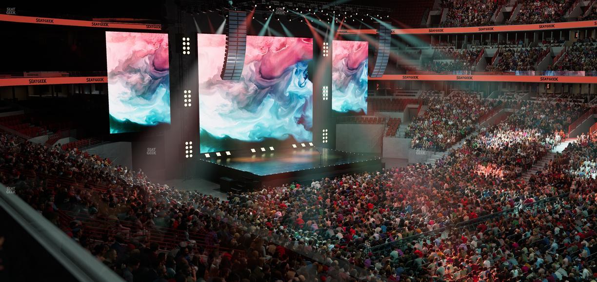 United Center - Section 216 Seat View