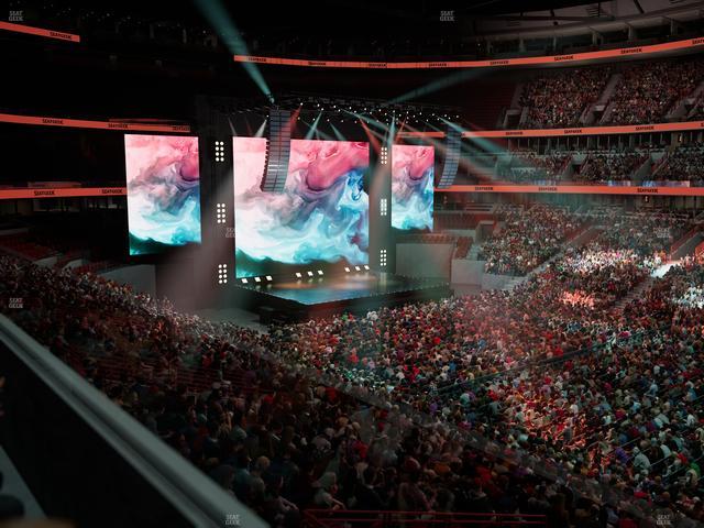 United Center - Section 216 Seat View