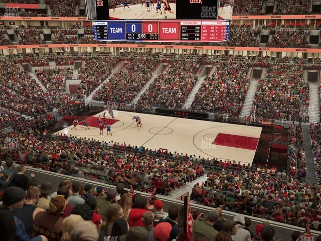 United Center - Section 216 Seat View United Center - Section 216 Seat View