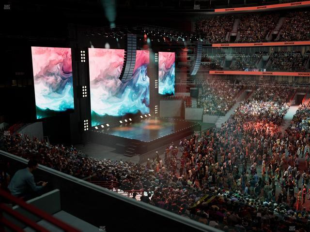 United Center - Section 217 A Seat View United Center - Section 217 A Seat View