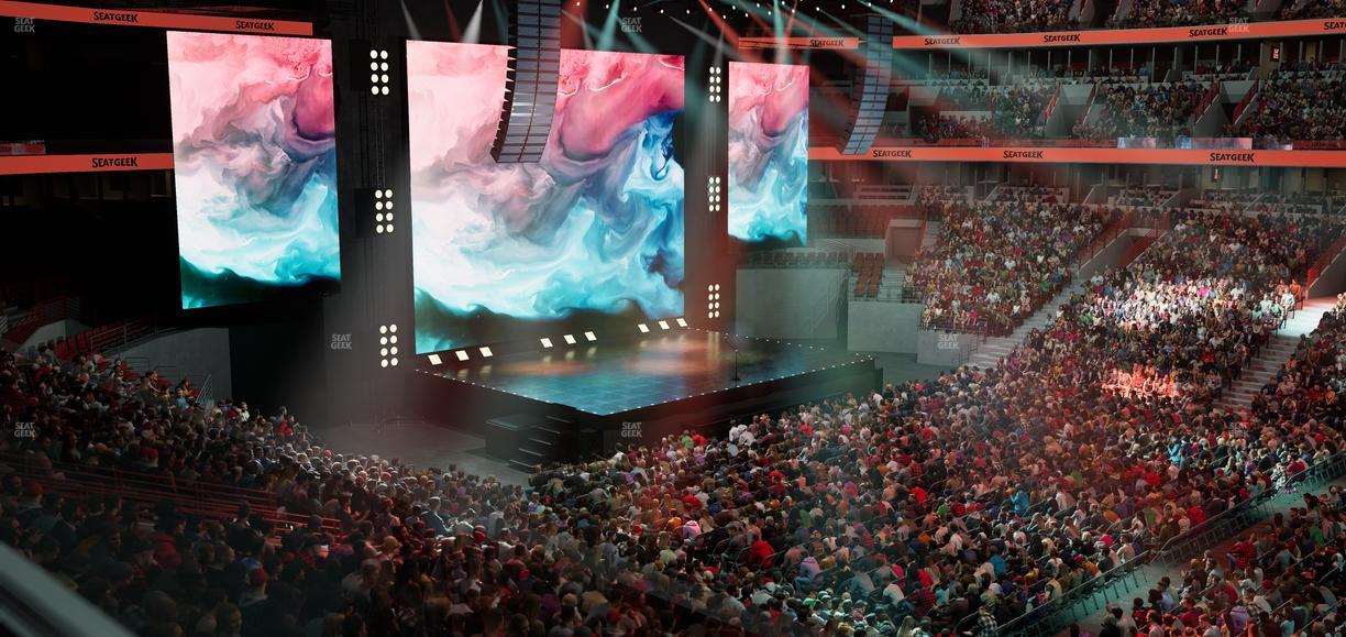 United Center - Section 217 Seat View