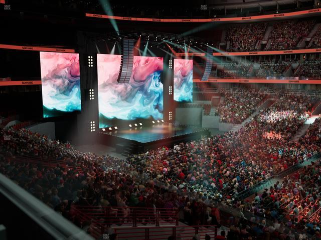 United Center - Section 217 Seat View