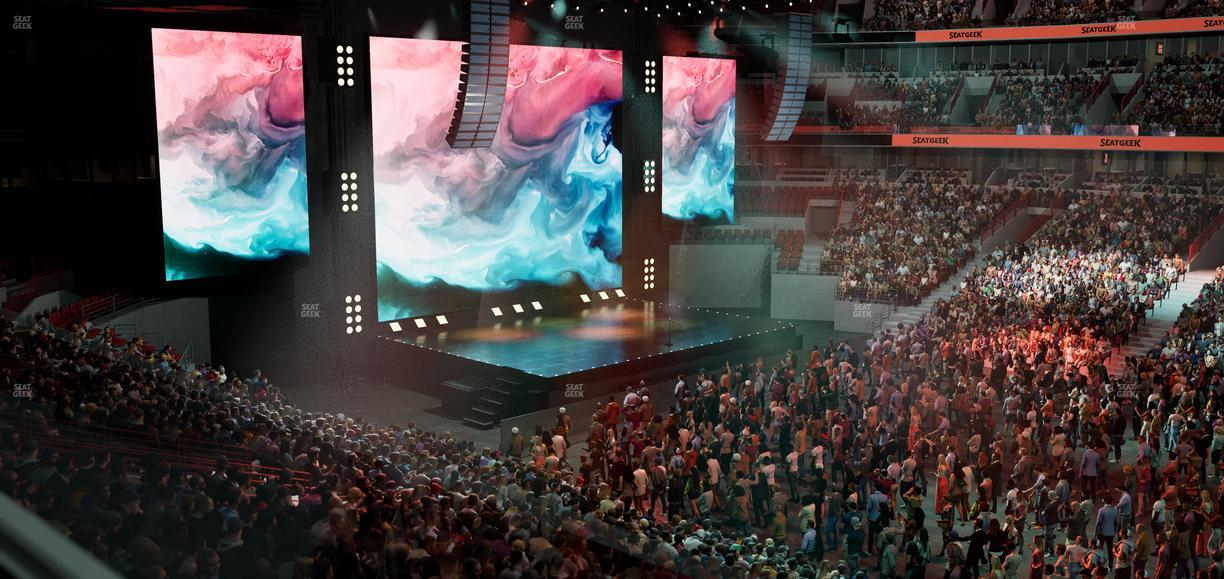 United Center - Section 217 Seat View