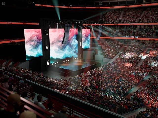 United Center - Section 217 Seat View United Center - Section 217 Seat View