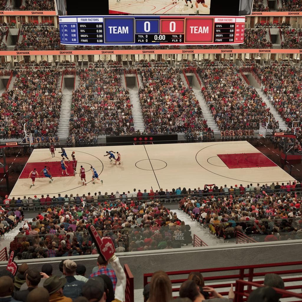 United Center - Section 218 Seat View