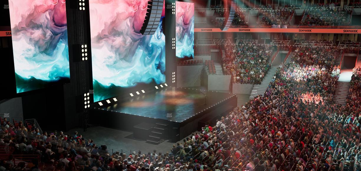 United Center - Section 218 Seat View