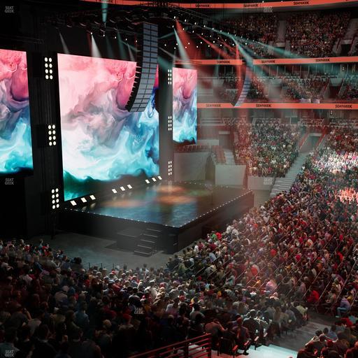 United Center - Section 218 Seat View