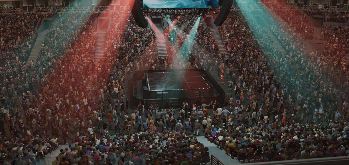 United Center - Section 218 Seat View