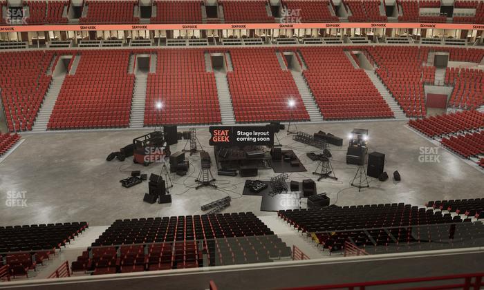 United Center - Section 218 Seat View