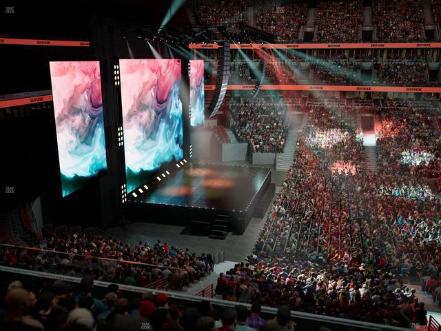 United Center - Section 219 Seat View United Center - Section 219 Seat View